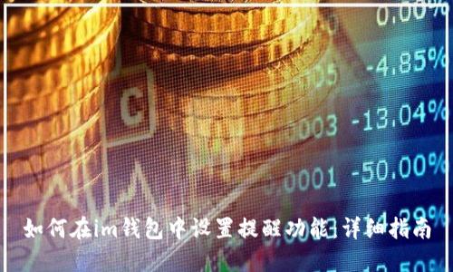 如何在im钱包中设置提醒功能：详细指南