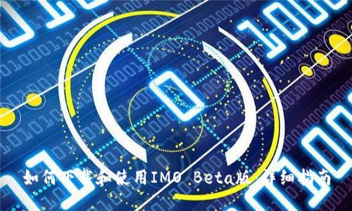 如何下载和使用IMO Beta版：详细指南