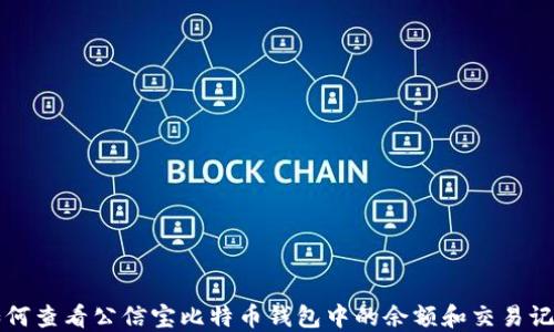 
如何查看公信宝比特币钱包中的余额和交易记录