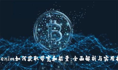 Tokenim如何获取带宽和能量：全面解析与实用指南