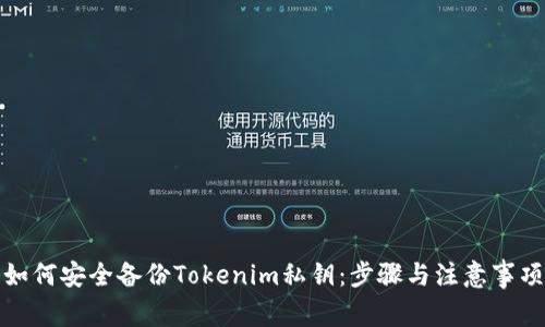 如何安全备份Tokenim私钥：步骤与注意事项